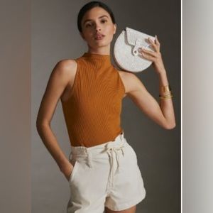 Maeve mock neck tank